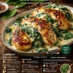 Creamy Spinach Garlic Chicken