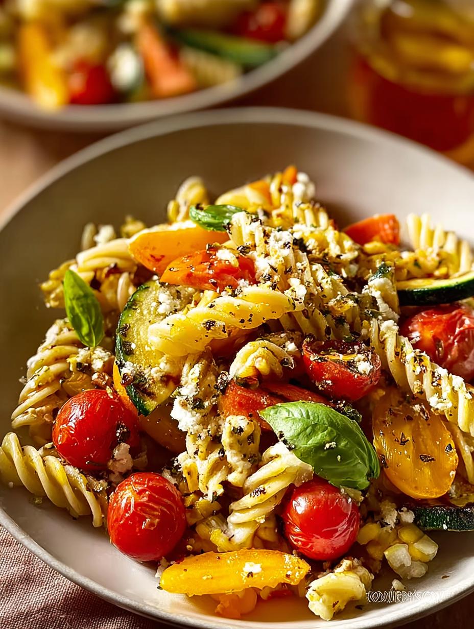 Grilled Summer Pasta Salad: 5 Fresh Ingredients to Love - Grilled Summer Pasta Salad - additional detail