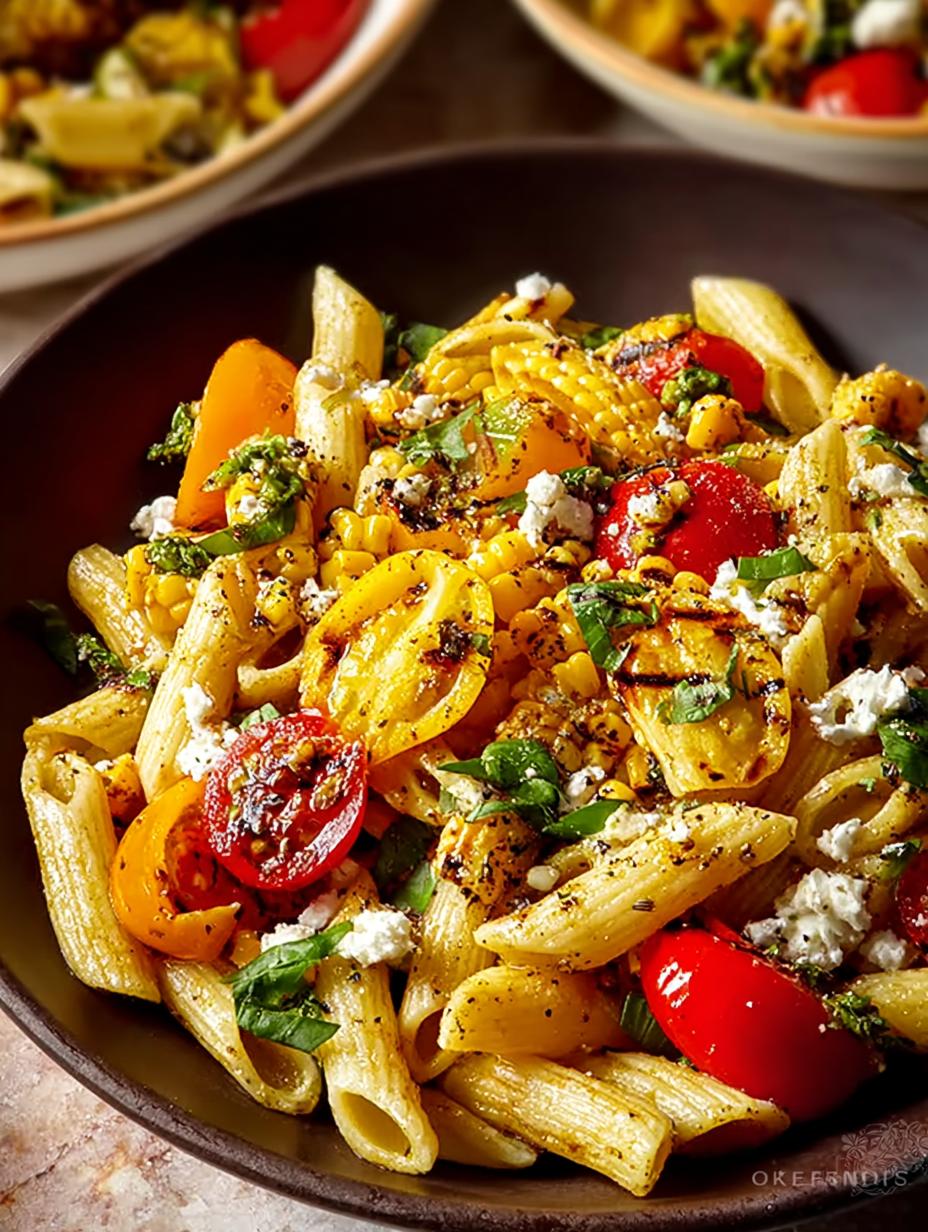 Grilled Summer Pasta Salad