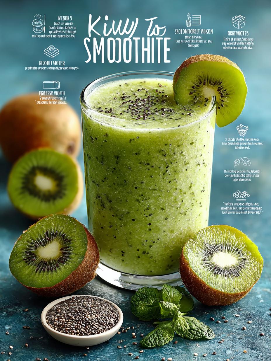 Healthy Kiwi Smoothie: 5 Quick Recipes for Busy Days - Healthy Kiwi Smoothie Busy - additional detail