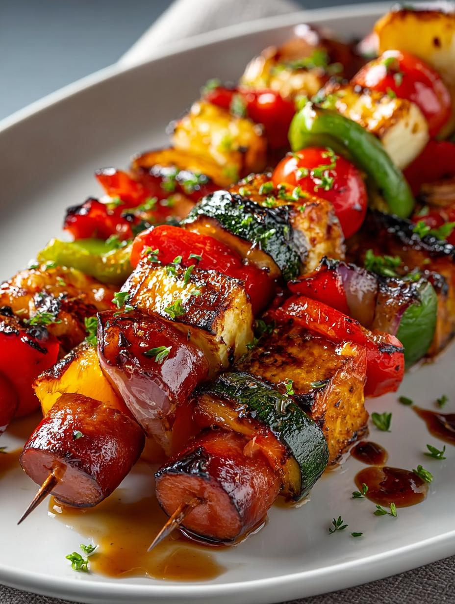 Hot Dog Veggie Skewers: 5 Tasty Ways to Enjoy Them - Hot Dog Veggie Skewers - additional detail