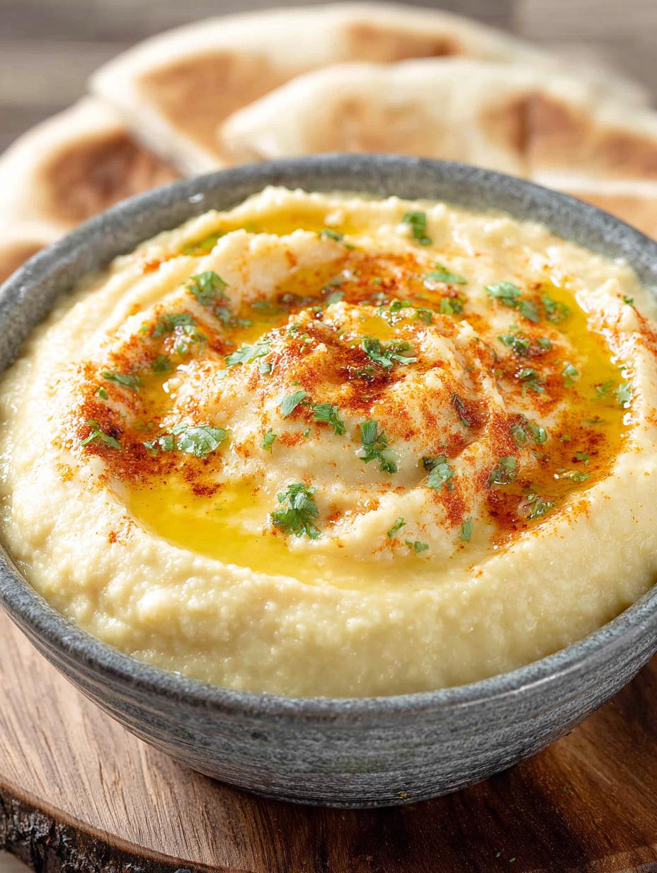 Hummus Without Tahini