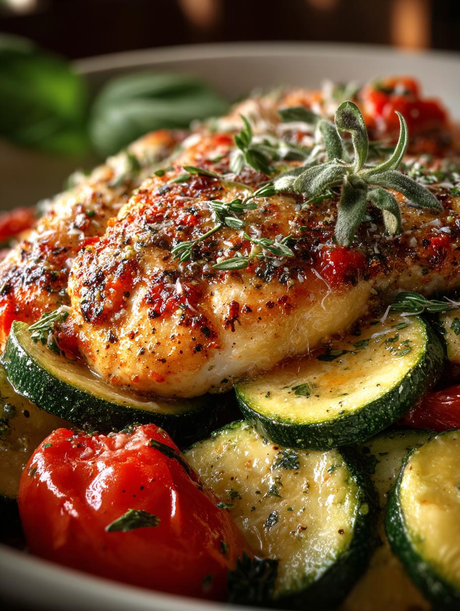 Italian Chicken with Zucchini: 5 Savory Secrets - Italian Chicken with Zucchini - additional detail