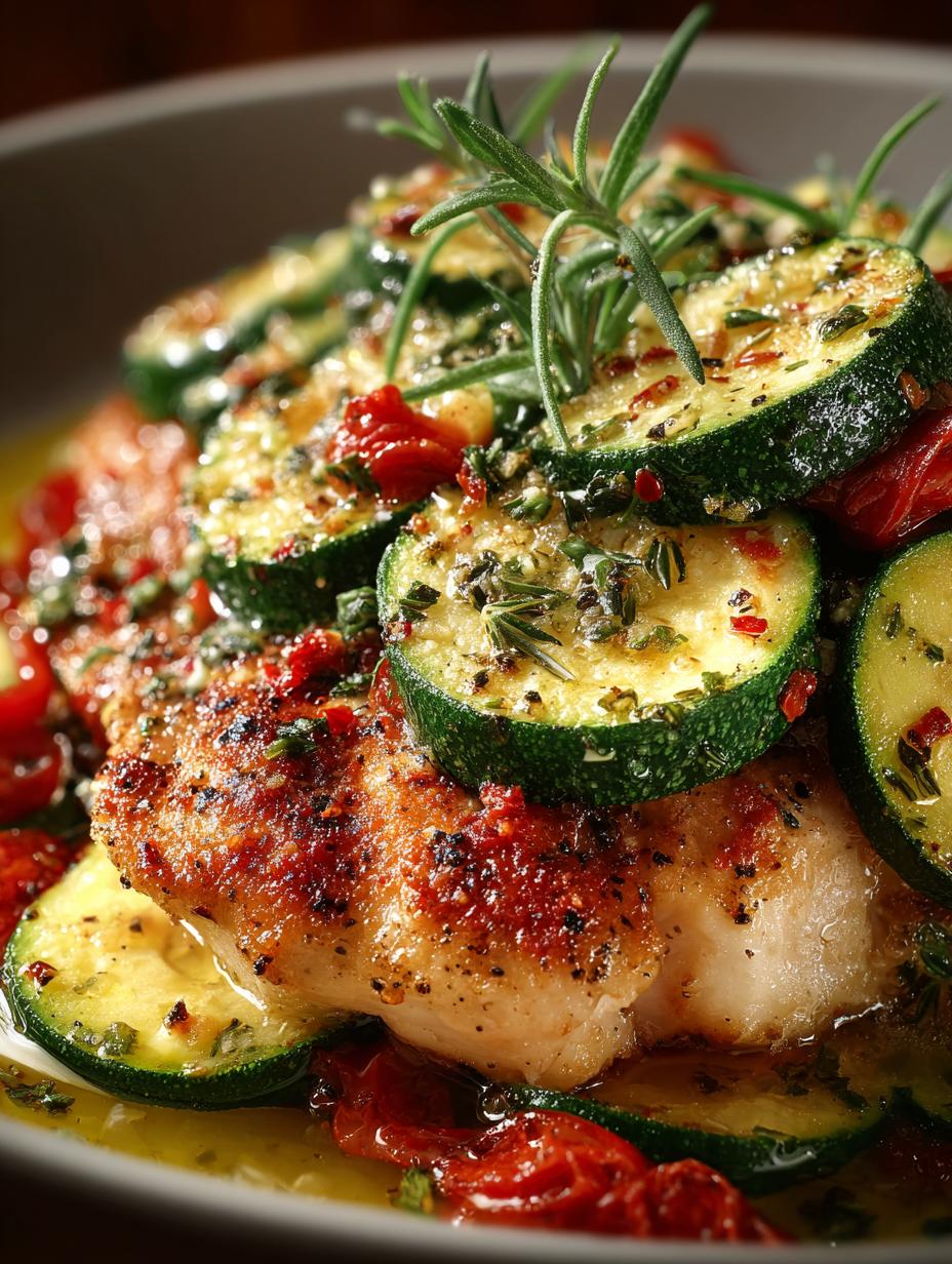 Italian Chicken with Zucchini