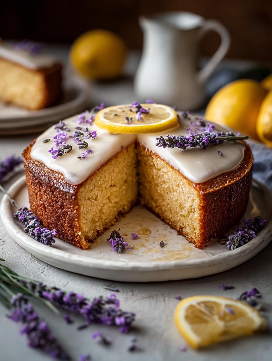 Lemon Lavender Cake For Blissful Celebrations - Lemon Lavender Cake For - additional detail