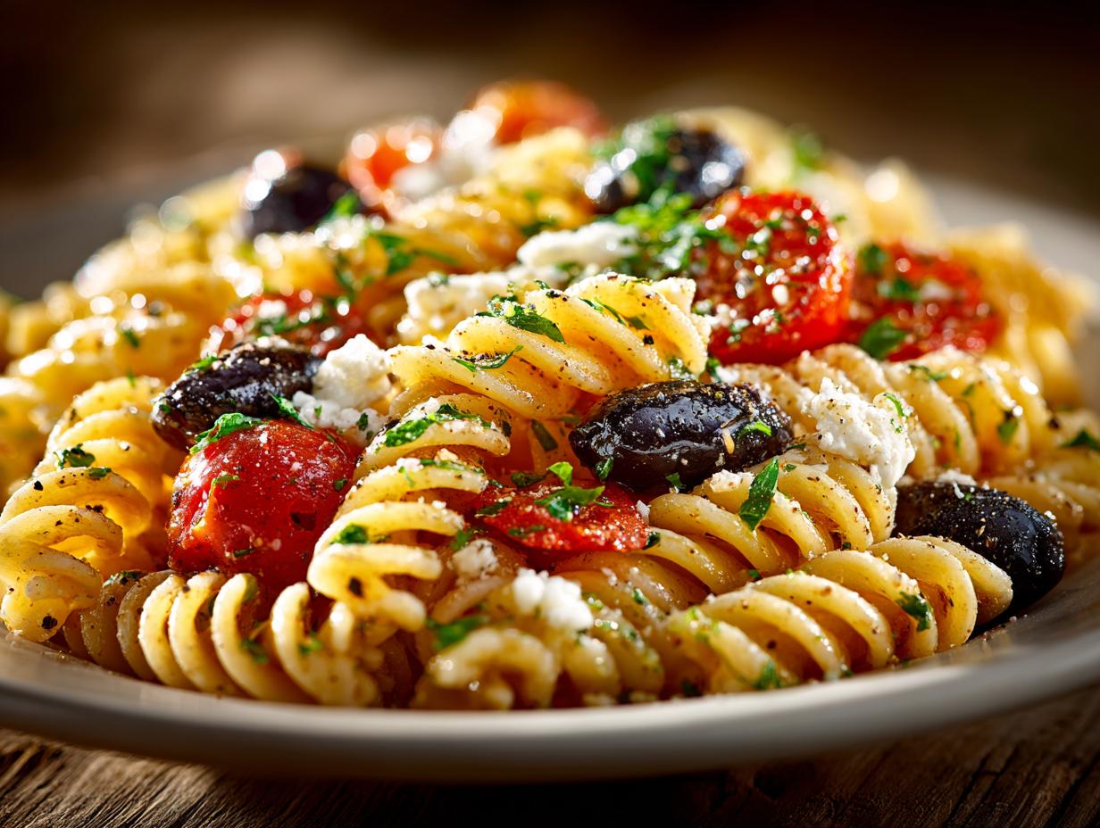 Mediterranean Olive Pasta Salad: 5 Irresistible Tips - Mediterranean Olive Pasta Salad - additional detail