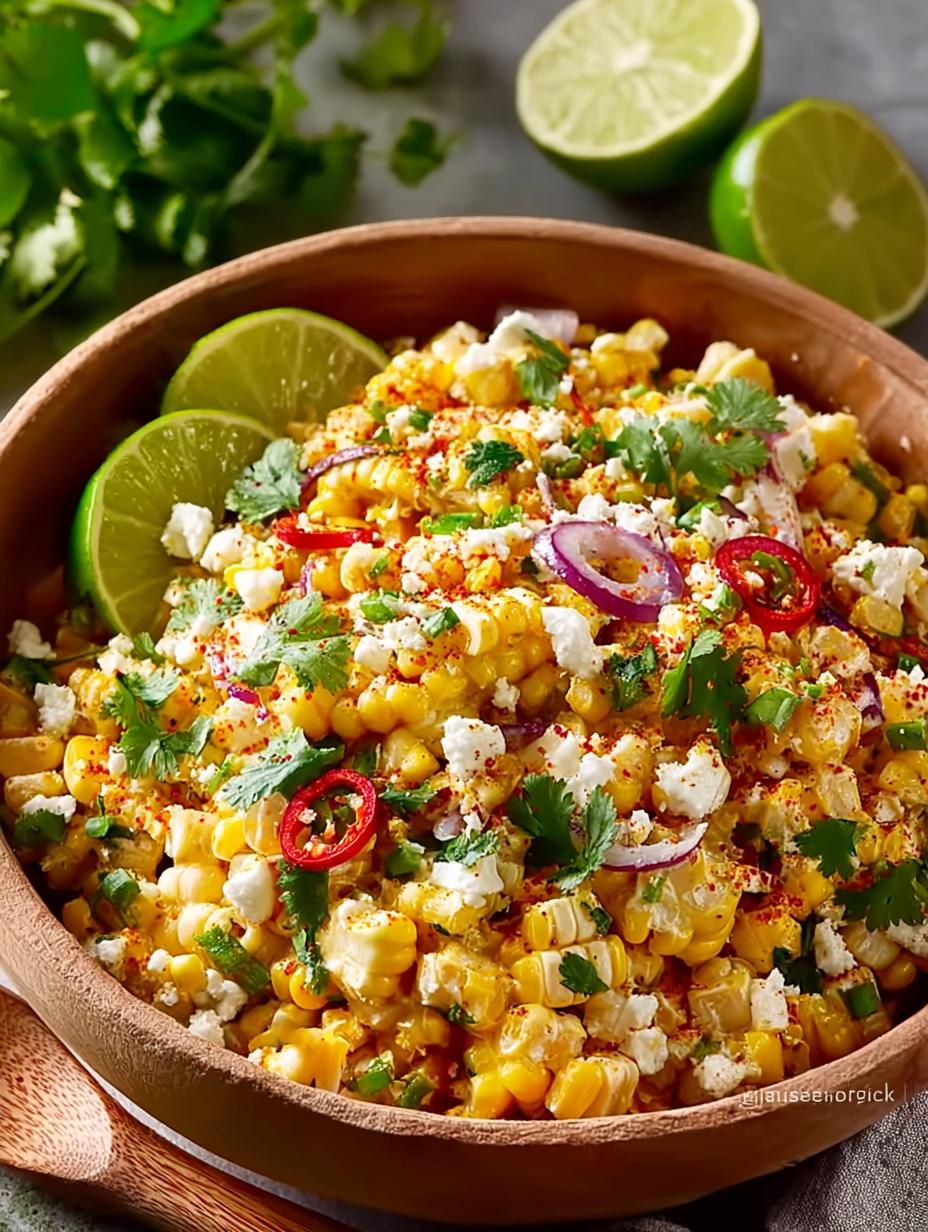 Mexican Street Corn Salad: 5 Irresistible Flavors - Mexican Street Corn Salad - additional detail