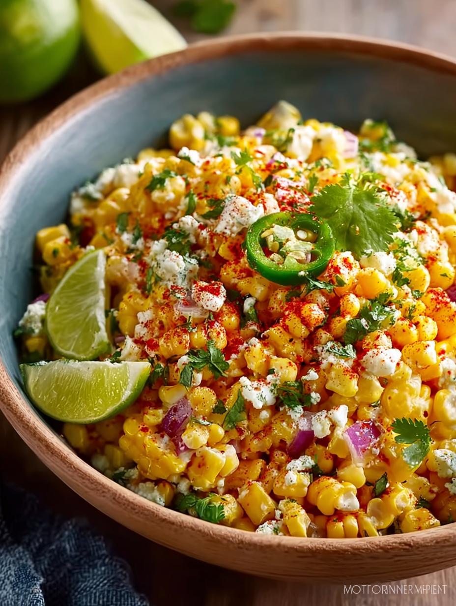 Mexican Street Corn Salad: 5 Irresistible Flavors - Mexican Street Corn Salad - additional detail