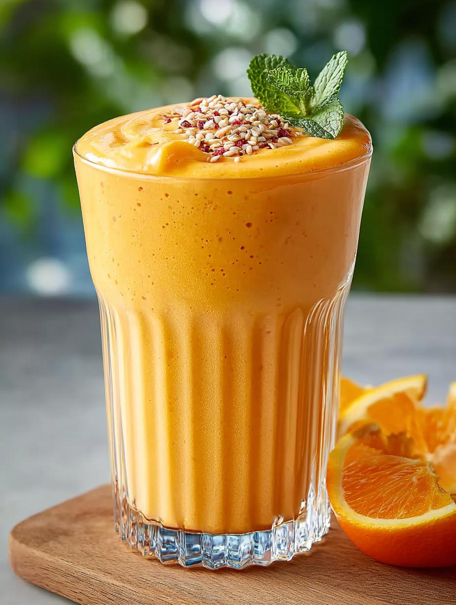 Orange Smoothie Busy Mornings: 5 Quick Delights - Orange Smoothie Busy Mornings - main visual representation