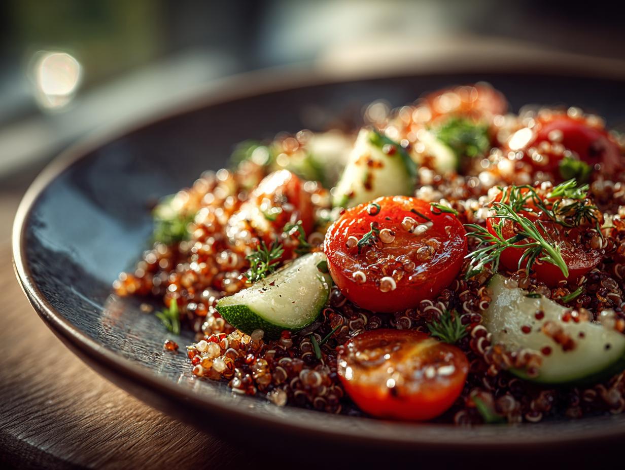 Quinoa Summer Salad: 7 Fresh Ingredients to Savor - Quinoa Summer Salad with - additional detail