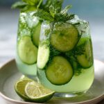 Refreshing Cucumber Mint Agua