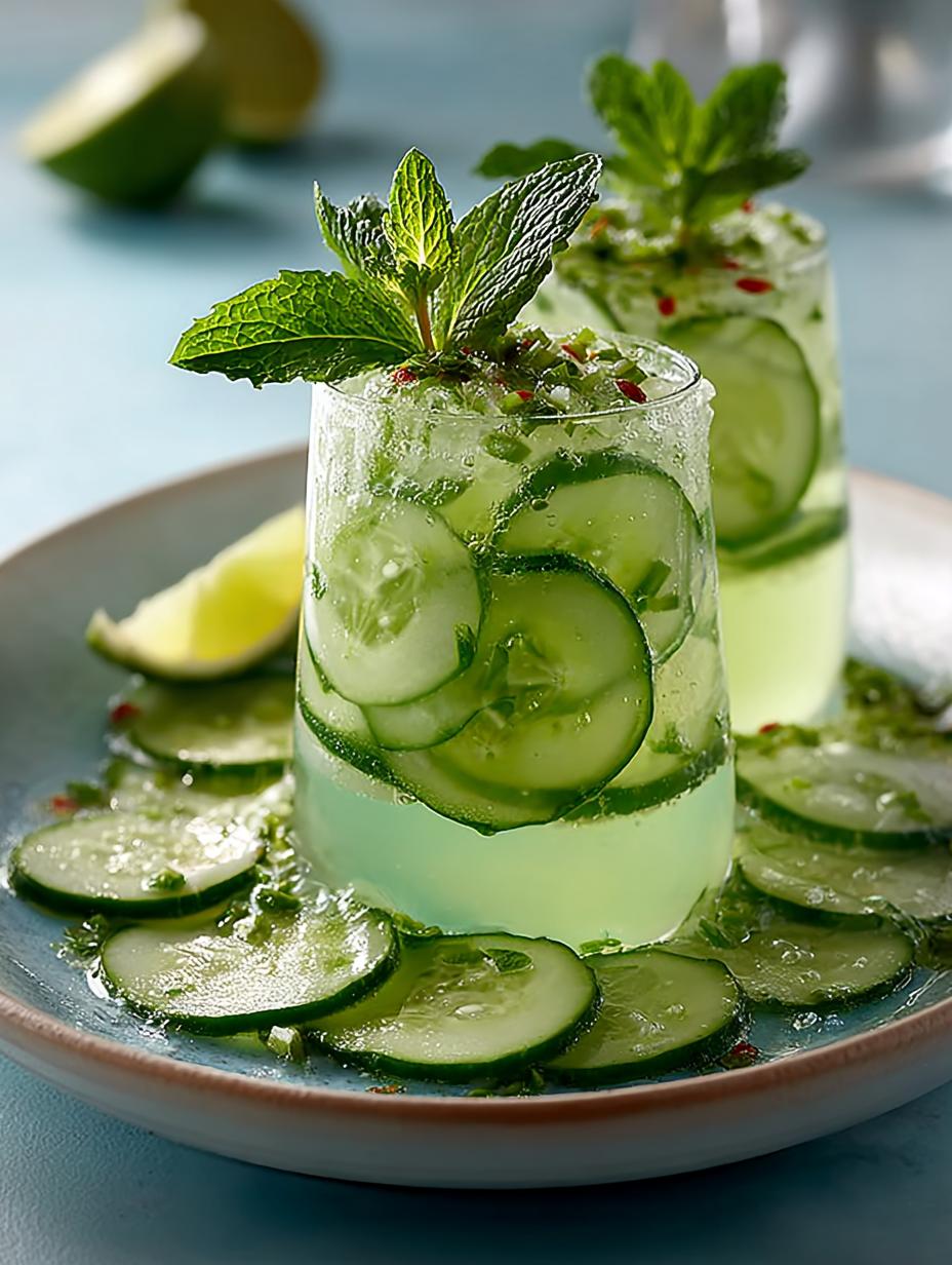 Refreshing Cucumber Mint Agua: 7 Cool Ways to Enjoy - Refreshing Cucumber Mint Agua - additional detail