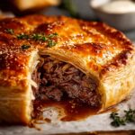 Steak Onion Meat Pie