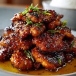 Sticky Honey Garlic Chicken