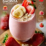 Strawberry Banana Oat Smoothie