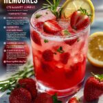 Strawberry Hibiscus Lemonade Summer
