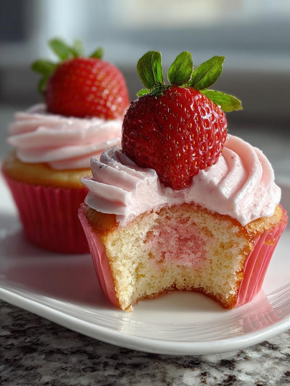 Strawberry Lemonade Cupcakes: 5 Ways to Delight Your Tastebuds - Strawberry Lemonade Cupcakes - main visual representation