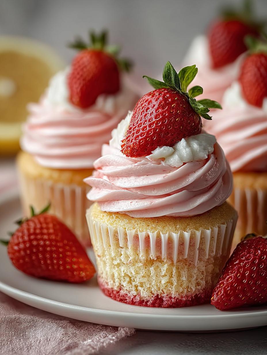Strawberry Lemonade Cupcakes Try This Refreshing Recipe - Strawberry Lemonade Cupcakes Try - main visual representation