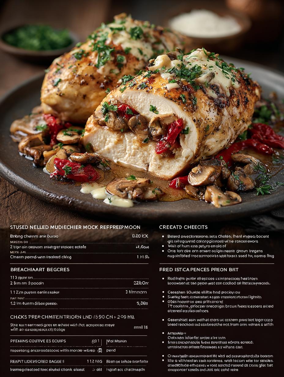 Stuffed Chicken Breast Roasted
