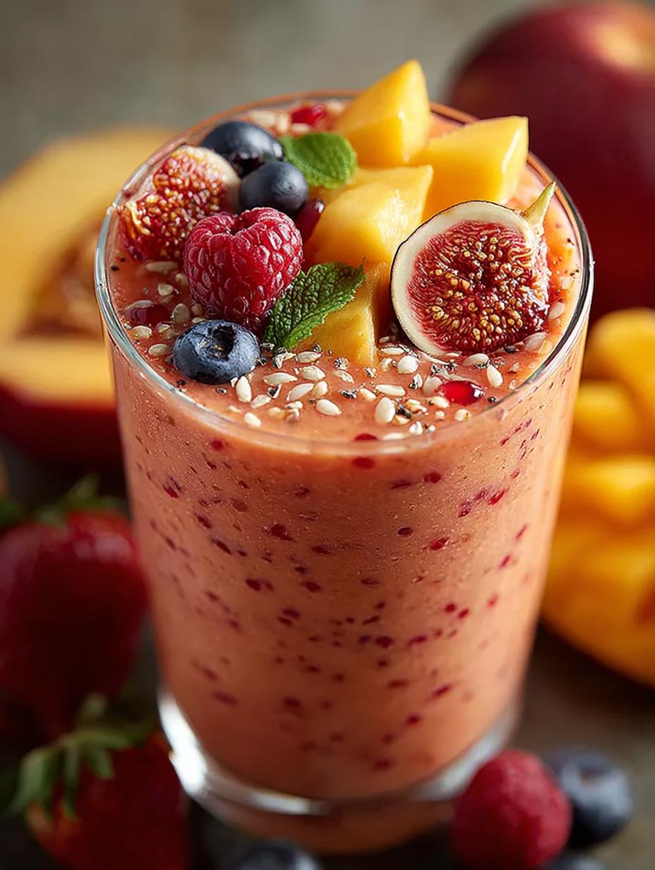Summer Fruit Smoothie Fresh