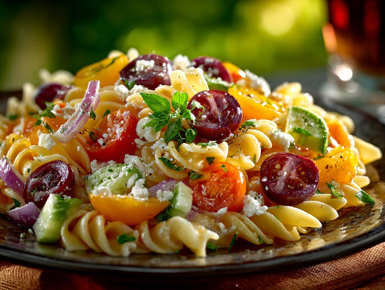 Summer Garden Pasta Salad: 5 Fresh Flavors to Savor - Summer Garden Pasta Salad - additional detail