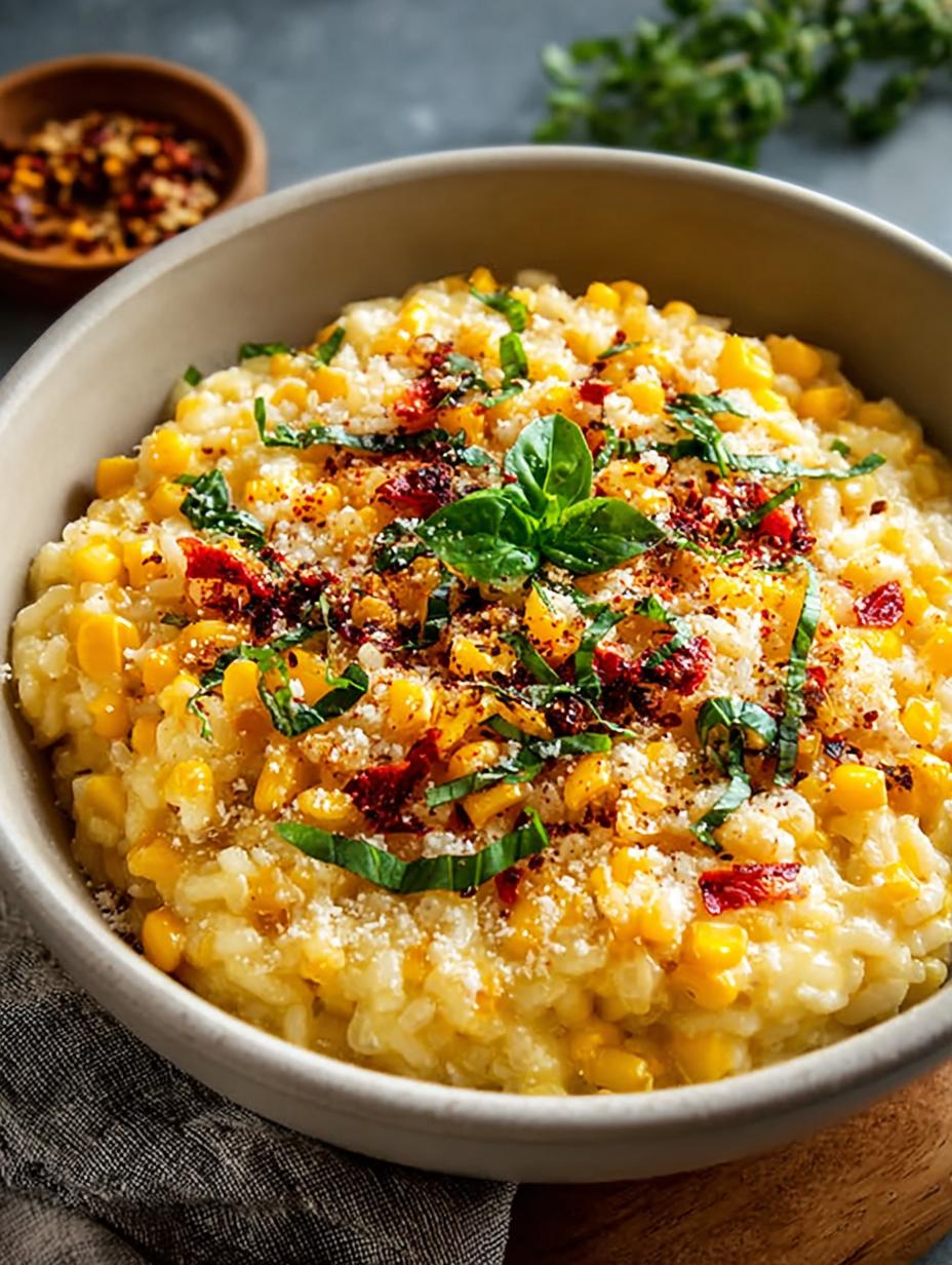 Sweet Corn Risotto: 5 Steps to Creamy Perfection - Sweet Corn Risotto - additional detail