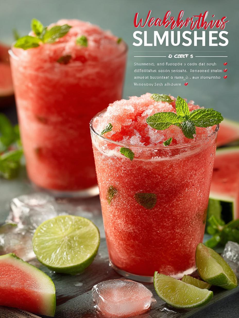 Watermelon Slushies Fresh Summer: 5 Refreshing Recipes - Watermelon Slushies Fresh Summer - main visual representation